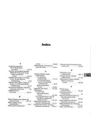 Mercury/Mariner Outboard Motor Service Manual (75-125 hp, 65-80 Jet)