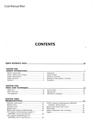 1973-1990 Johnson Evinrude 2 hp-40 hp outboard motor shop manual Preview image 3