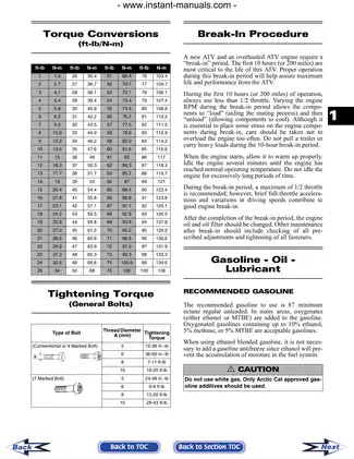 2008 Arctic Cat Thundercat ATV service repair manual Preview image 4