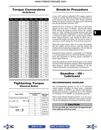 Comprehensive Service Manual for Arctic Cat ATVs (2015 Models) Preview image 4