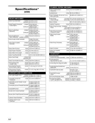 2002 Arctic Cat 250, 300, 375, 400, 500 ATV service manual Preview image 3