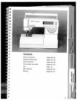 Pfaff Creative 7550 Sewing Machine Instruction Manual (P/N 29-629 997-00/000) – preview page 5