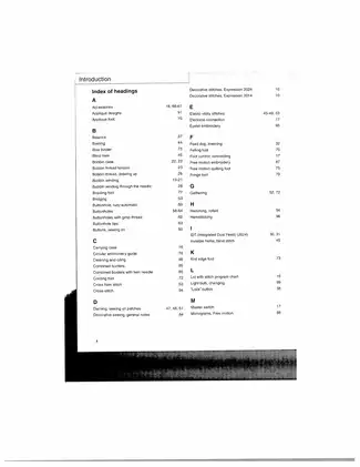 PFAFF Expression 2024 Instruction Manual - Comprehensive Guide for Seamless Sewing Preview image 4