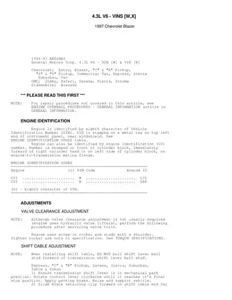 1997 Chevrolet Blazer A/C Repair Manual and Service Guide