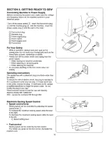 Kenmore Elite 385.19365 Sewing Machine Owner's Manual (P/N 842-800-208) – preview page 4