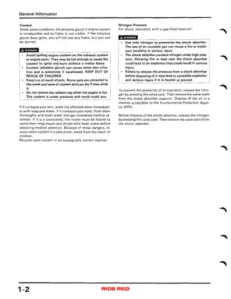 Honda CR500R Service Manual (1992-1995) - Comprehensive Guide for Motorcycle Maintenance Preview image 5