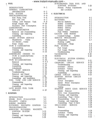 Comprehensive Service Manual for 15-40 HP Outboard Engines Preview image 2
