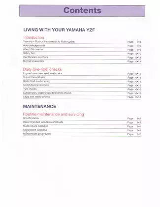 Yamaha YZF750R & YZF750SP Service and Repair Manual (1993-1998) - Comprehensive Guide Preview image 3