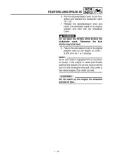 Yamaha YZ250F(N)/LC Owner's Service Manual, 2000 (P/N 5NL-28199-30) – preview page 3