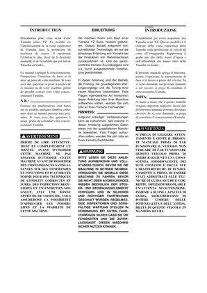 Yamaha YZ250 Owner’s Service Manual (2004 Edition) Preview image 5