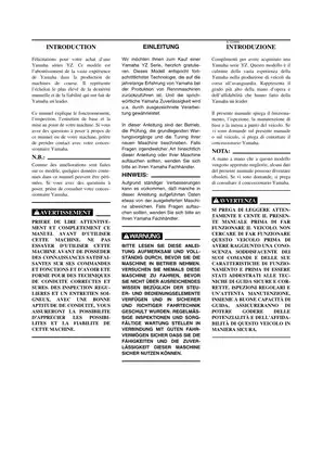 2003 Yamaha YZ 125/LC service repair manual Preview image 5