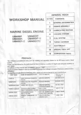 Isuzu UM4BB1, UM4BD1, UM4BD1-II, UM4BDIT, UM4BDIT-II, and UM4BD1TC Marine Diesel Engine 1987 OEM Workshop Manual (P/N IM-WE-4BD1-001) – preview page 3