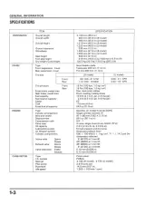 1988–2000 Honda XR600R Service & Repair Manual (P/N 61MN111) – preview page 4