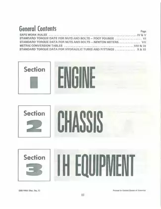 International Cub Cadet Tractors Service Manual GSS-1464 Preview image 5