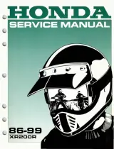 1986–1999 Honda XR200R Factory Service Manual (P/N 61KT011) – preview page 1
