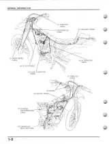 1986–1999 Honda XR200R Factory Service Manual (P/N 61KT011) – preview page 4