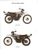 1980 Suzuki SP400 Service & Repair Manual (P/N 99000-85660-053) – preview page 2