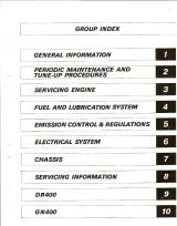 1980 Suzuki SP400 Service & Repair Manual (P/N 99000-85660-053) – preview page 4