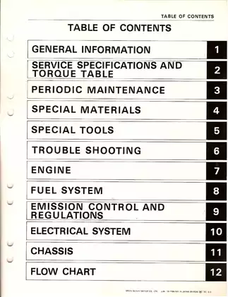 1978-1979 Suzuki SP 370 service manual Preview image 4