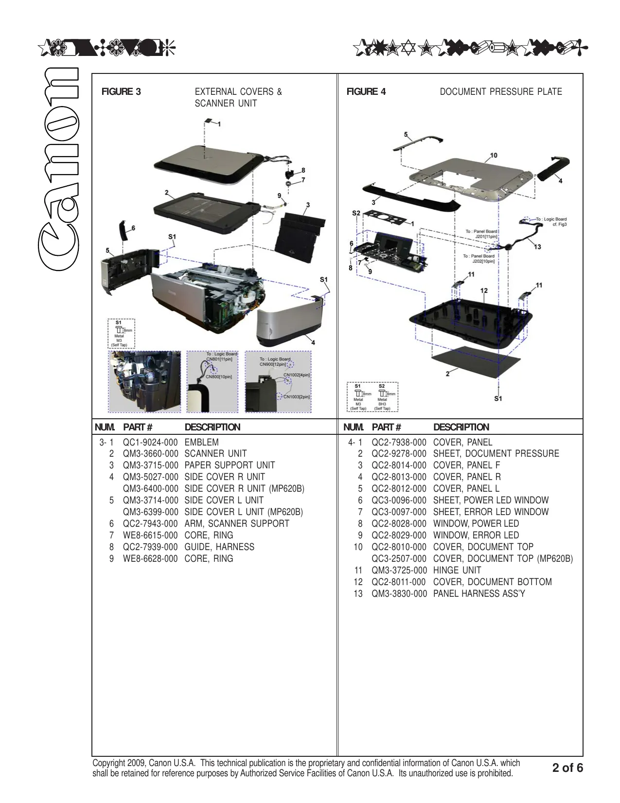 Canon Pixma MP620 + MP620B all-in-one inkjet photo printer manual Preview image 3