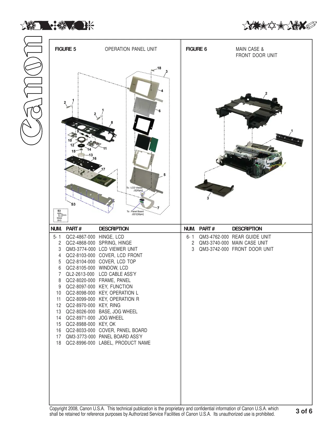 Canon Pixma MP980 multifunction inkjet printer service guide + parts catalog Preview image 4