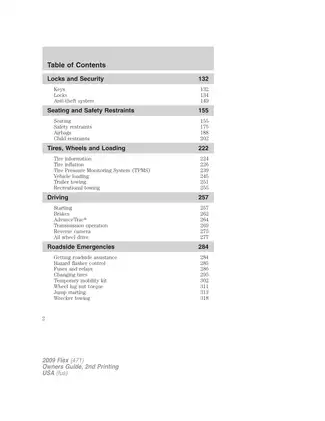 2009 Ford Flex repair manual Preview image 2