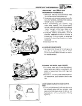 1984–1987 Yamaha FJ 1100 / FJ 1200 Supplementary Manual (P/N LIT-11616-07–98) – preview page 4
