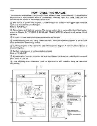 2006-2007 Yamaha YZF-R6 service manual Preview image 4