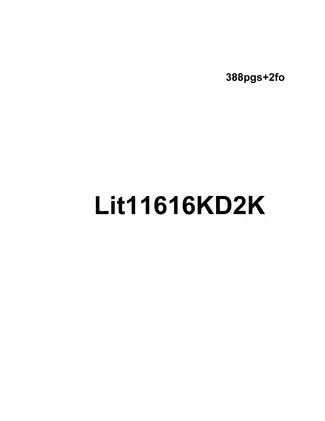 Yamaha YFM400FWAM/YFM400FWAMC Service Manual (1999 Edition) Preview image 1