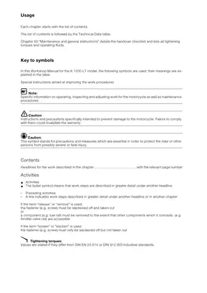 1999-2005 BMW K 1200 LT,  K 1200 LT ABS repair manual Preview image 4