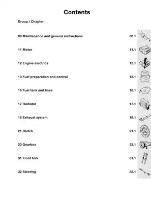 1999-2005 BMW K 1200 LT,  K 1200 LT ABS repair manual Preview image 5