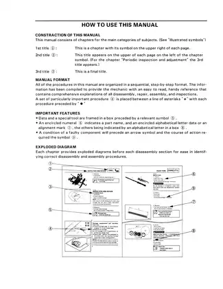 1991-1995 Yamaha XT225 service manual Preview image 4