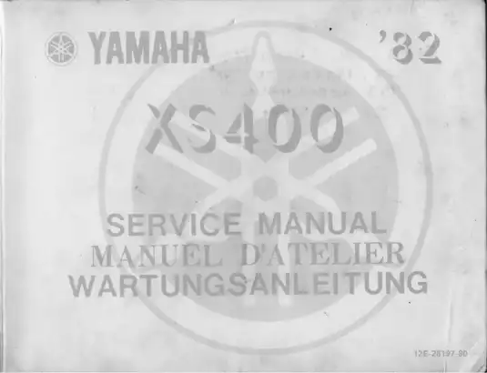 Comprehensive Motorcycle Maintenance Manual - Essential Service Guide Preview image 1