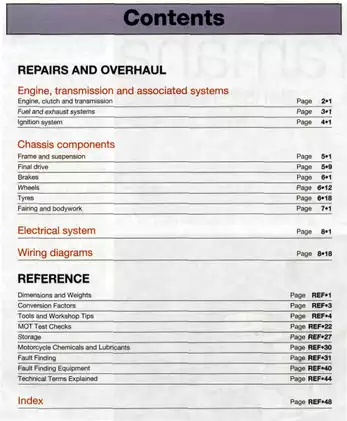 Yamaha XJ600S & XJ600N Service and Repair Manual (1992-1999) Preview image 4