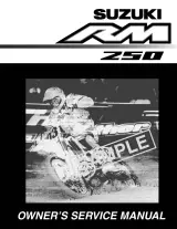 2004 Suzuki RM250 Workshop Manual (P/N 99000-20803) – preview page 1