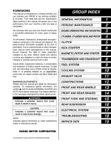 2004 Suzuki RM250 Workshop Manual (P/N 99000-20803) – preview page 3