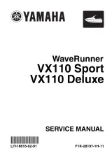 Yamaha WaveRunner VX110 Sport & VX110 Deluxe 2005 Service Manual (P/N LIT-18616-02–91) – preview page 1