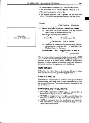 1991-1999 Toyota MR2, MKII service manual Preview image 5