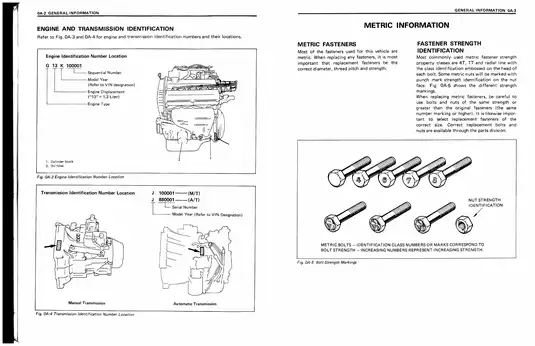 1989-2004 Suzuki Swift 1300 GTI service manual Preview image 4