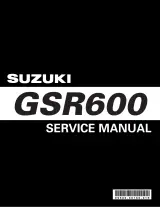 Suzuki GSR600 / GSR600UE 2006–2010 Service Manual (P/N 99500-36160-01E) – preview page 1