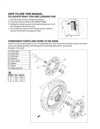 2006-2010 Suzuki GSR600 service manual Preview image 3
