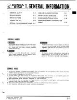 1979–1983 Honda CB900C / CB900F Service Manual (P/N 07Z20-MR70100) – preview page 3