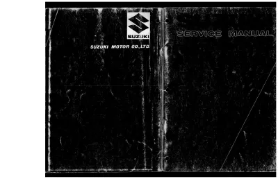Preview: 1972–1978 Suzuki GT 380 Service Manual (P/N 99000-31010)