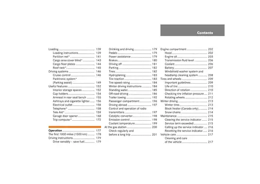 2003 Mercedes-Benz M-Class ML320, ML350, ML500, ML 55 AMG owners manual Preview image 5