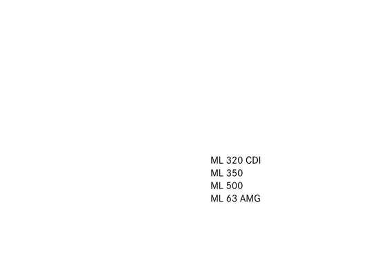 Mercedes-Benz M-Class ML Operator’s Manual (2007 Edition) Preview image 2