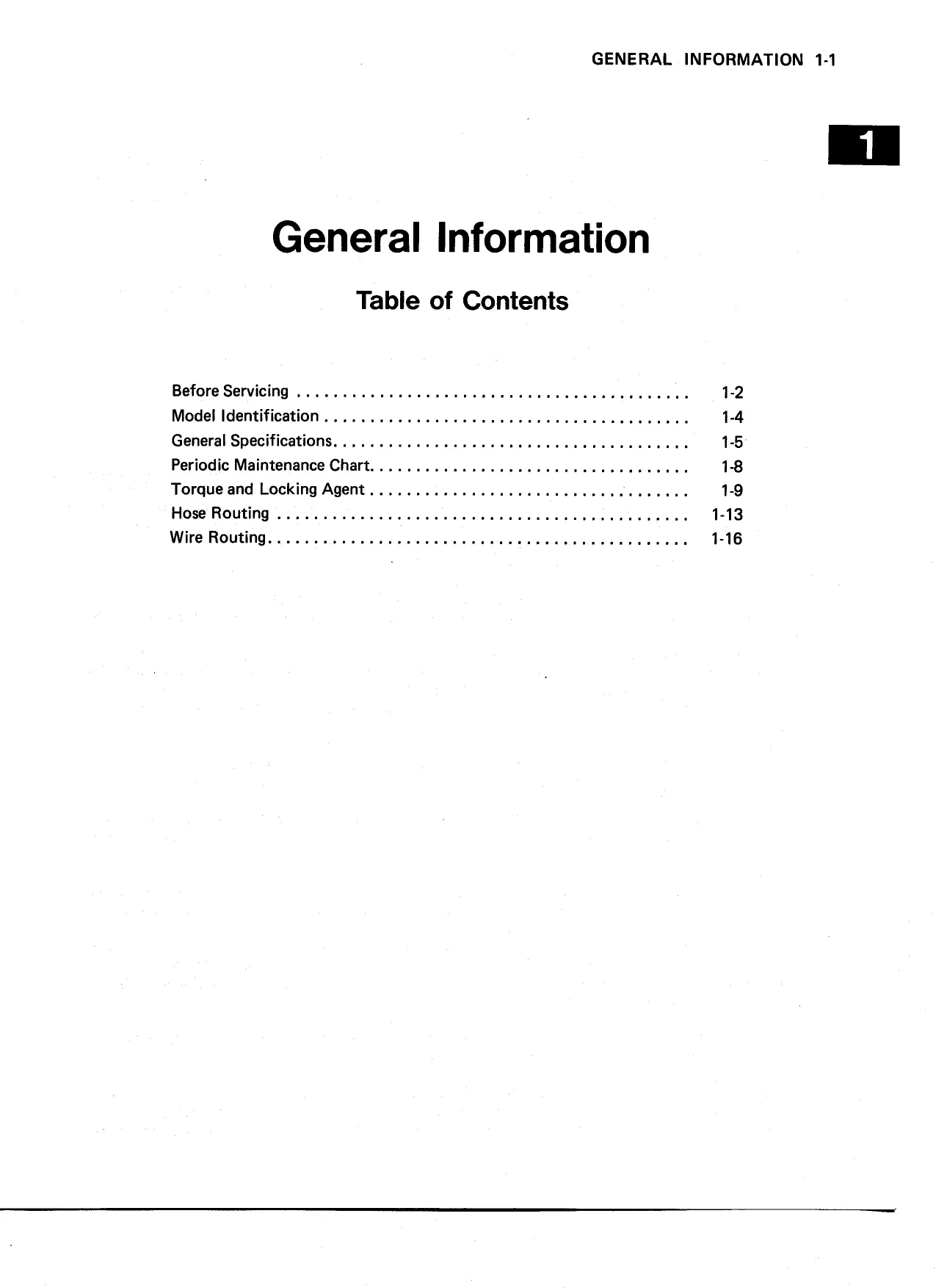 1986-2006 Kawasaki Concours 1000 GTR, ZG 1000, GTR 1000 repair manual Preview image 5