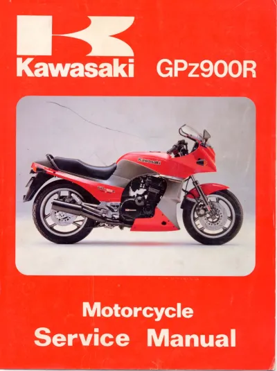 Preview: Kawasaki GPz900R 1984–1990 Factory Service & Repair Manual (P/N 99924-1048-05)