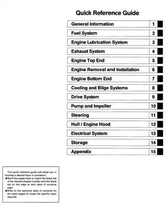 1991-1995 Kawasaki SC JL650 Jet Ski service manual Preview image 2