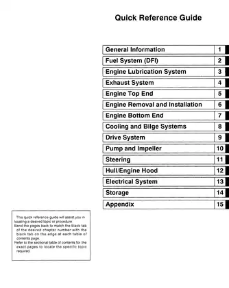 2001 Kawasaki Ultra 130 DI, 130DI, JH1100 Jet Ski service manual Preview image 2