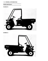 Kawasaki Mule 2010, Mule 2020 Utility Vehicle Factory Service & Repair Manual (P/N 99924-1133-01, 99924-1145-51) – preview page 3